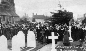 Robinson's funeral